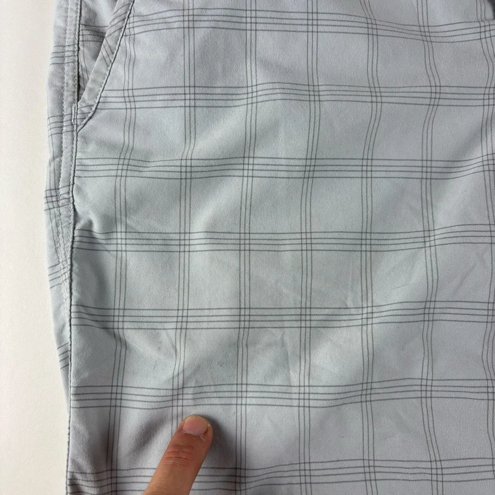 Patagonia Plaid Mens‎ Size 32 Button Fly Outdoor Polyester Blend Cienega Shorts